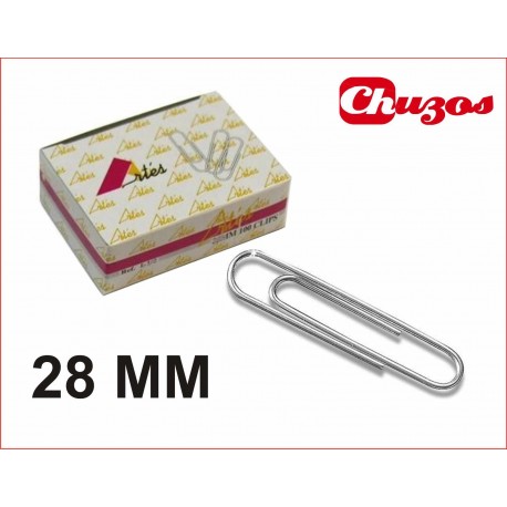 CLIPS LABIADOS 28MM ARTES 100 UDS