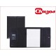 CARPETA PORTAFOLIOS BROCHE NEGRO FOLIO LIDERPAPEL