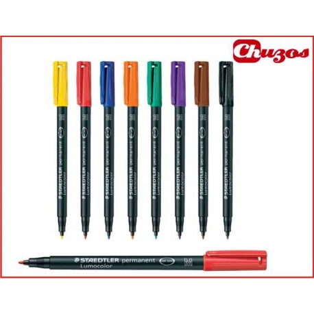 ROTULADOR STAEDTLER LUMOCOLOR 317 PUNTA M 1,00 MM