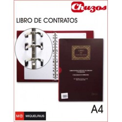 LIBRO CONTRATAS HOJAS SUELTAS A4 MIQUELRIUS