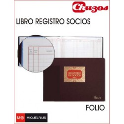 LIBRO REGISTRO DE SOCIOS NO SRL MOD 13 MIQUELRIUS