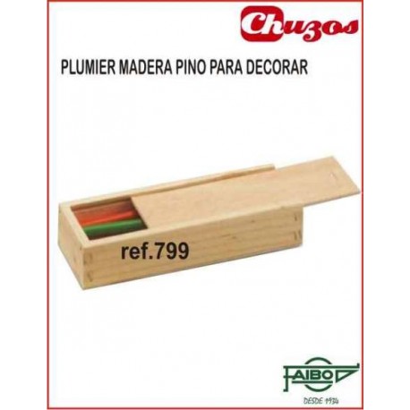 PLUMIER MADERA PARA DECORAR FAIBO 799