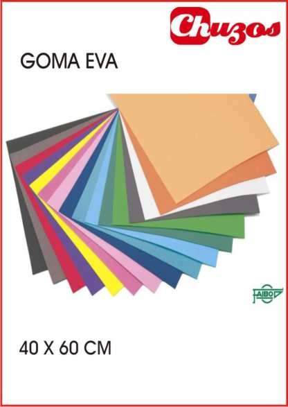 Goma Eva 2 Mm. 60x42 Cm. x10 unidades - Productos - Mercería Mayorista