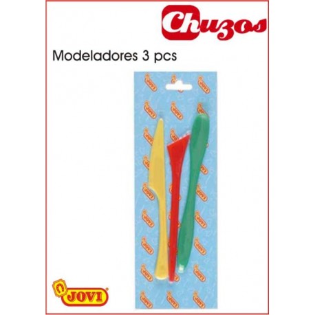 CORTADORES PLASTILINA 3 PCS JOVI