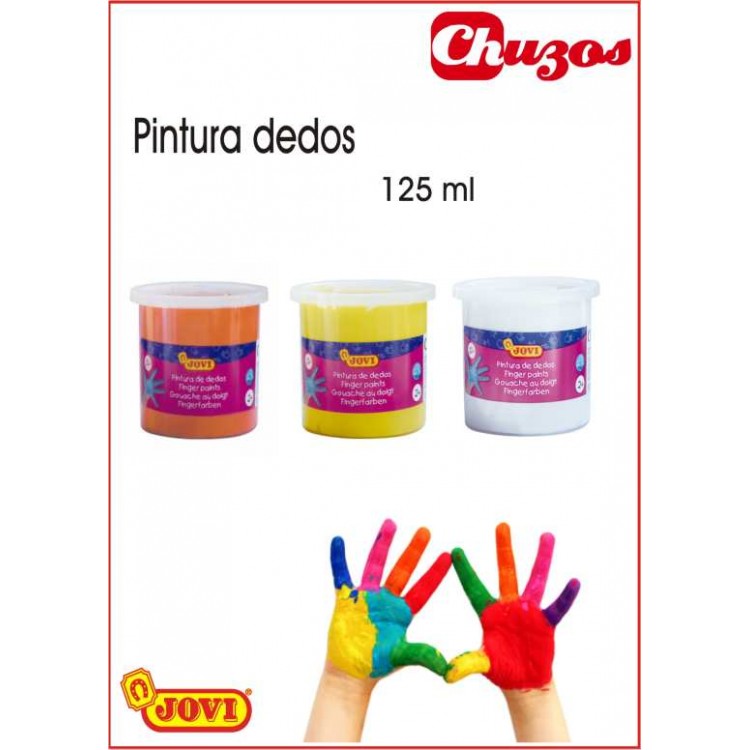Pintura de dedos 5 colores - Jovi Guatemala