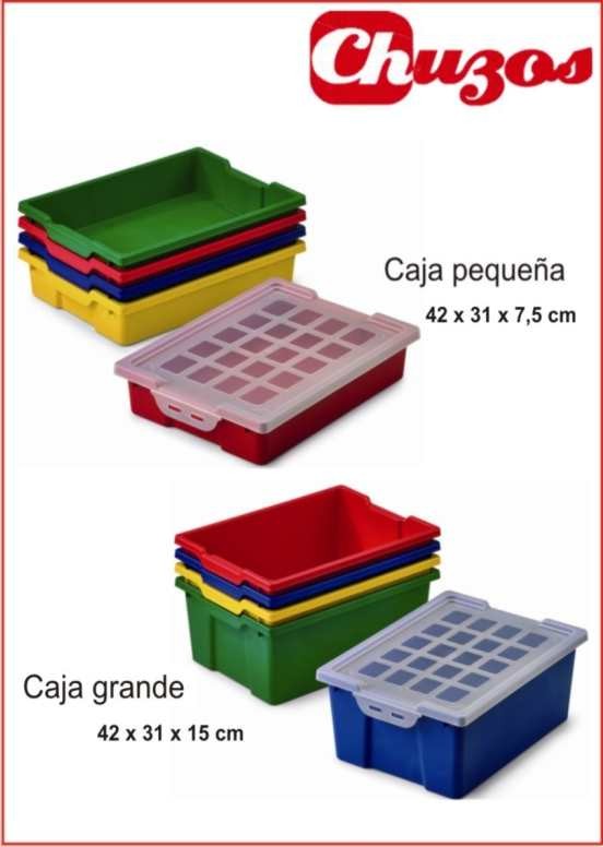 Caja plastico con tapa en varias medidas Faibo barata
