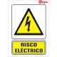SINAL RISCO ELECTRICO PVC 21 X 29,7 CM