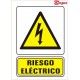 SEÑAL RIESGO ELECTRICO PVC 21 X 29,7 CM
