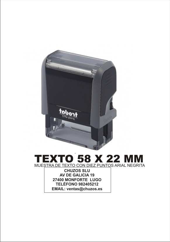 personalizado automatico 58 x mm Trodat 4913 |